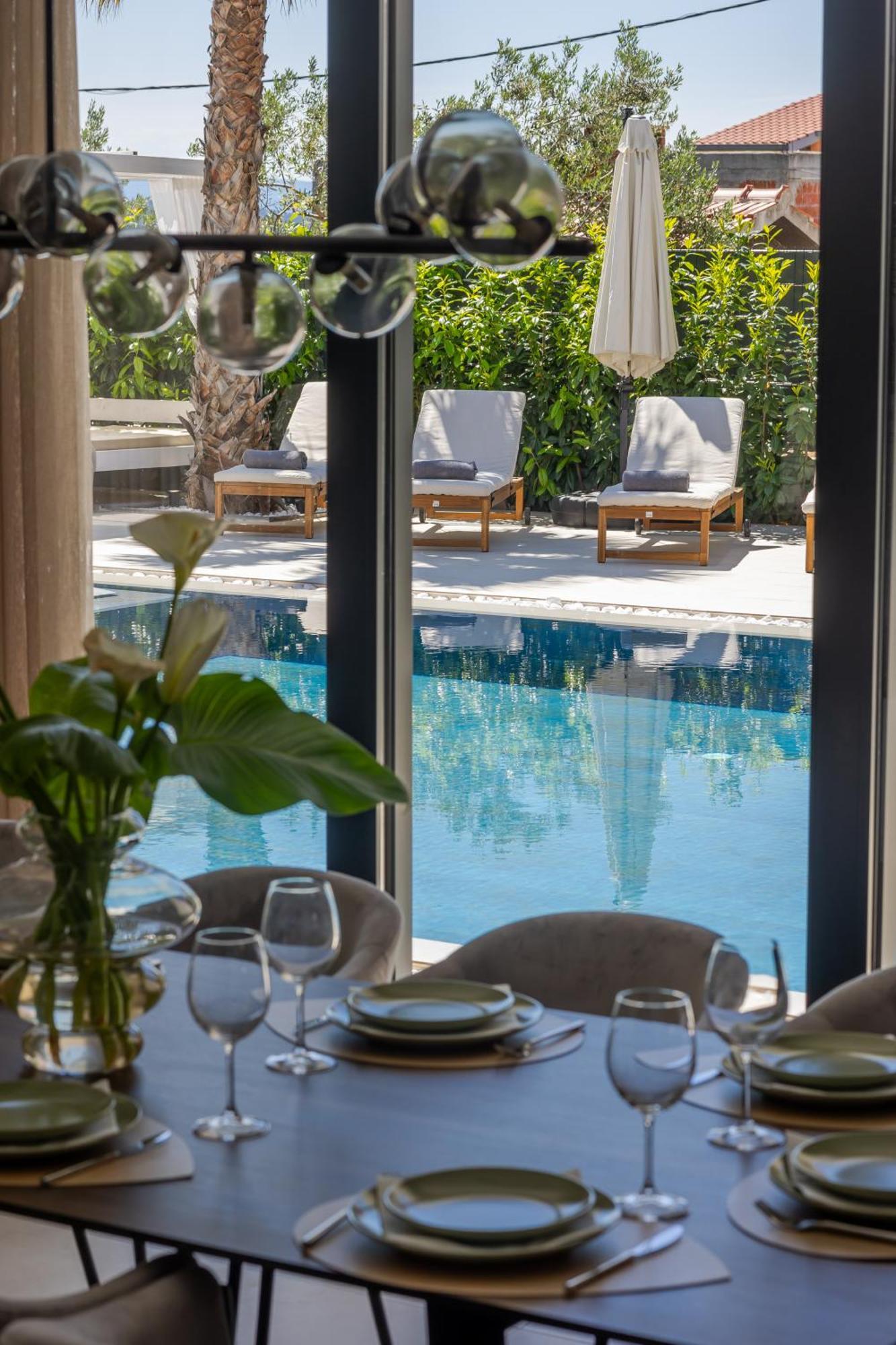 Luxury Villa My Wish With Pool Kaštel Stari Exteriér fotografie