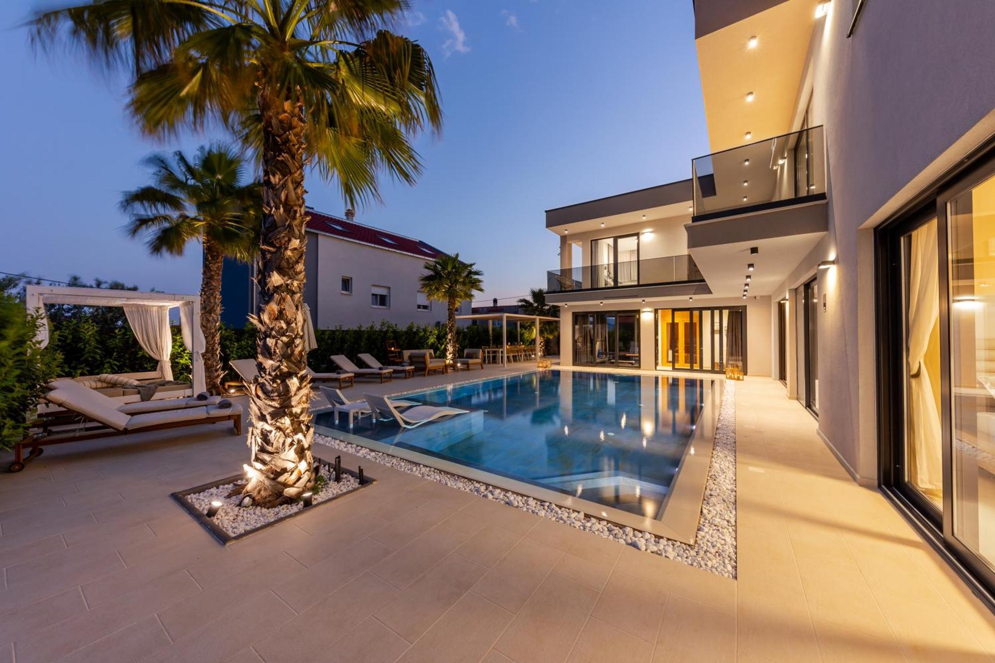 Luxury Villa My Wish With Pool Kaštel Stari Exteriér fotografie